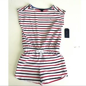 NWT Size 5 Nautica knit romper